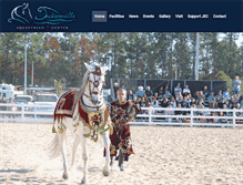 Tablet Screenshot of jaxequestriancenter.com
